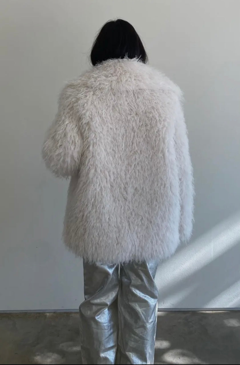 Oversized Faux Fur Coat