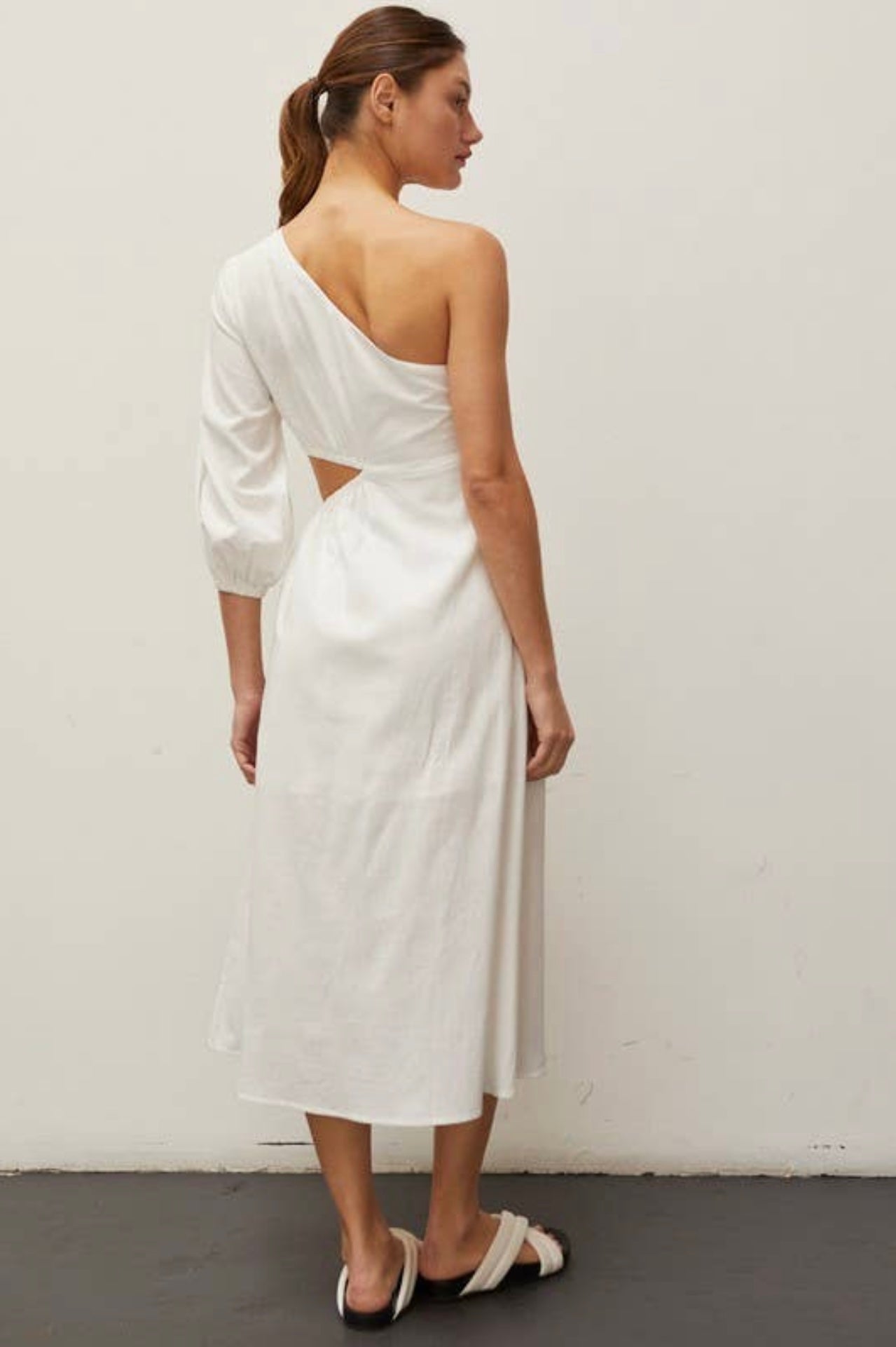 One Shoulder Cut Out Dress