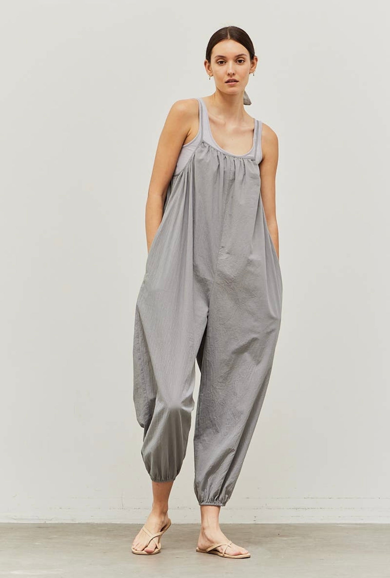 Cotton One Piece Jumpsuit