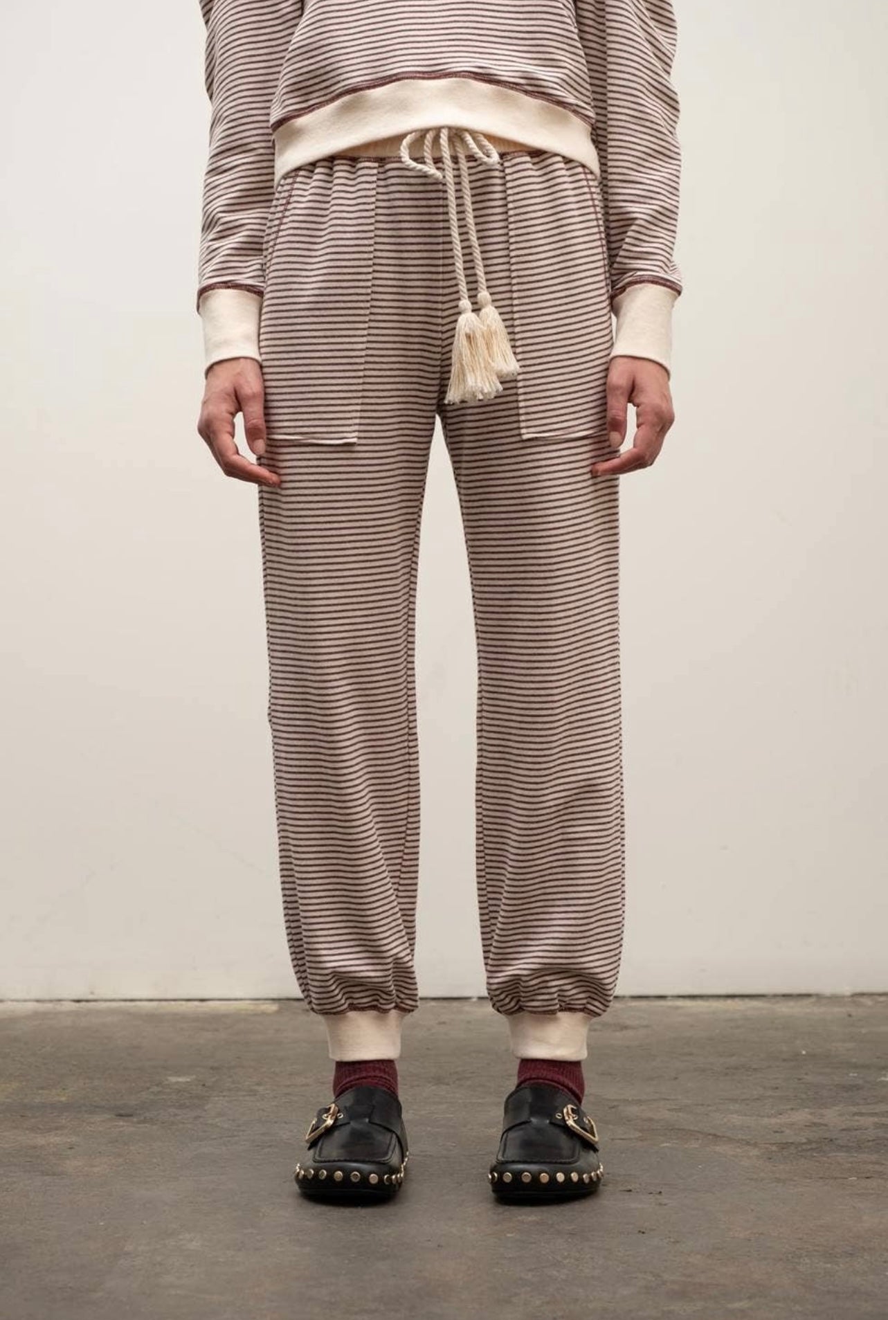 STRIPED LOUNGE SET