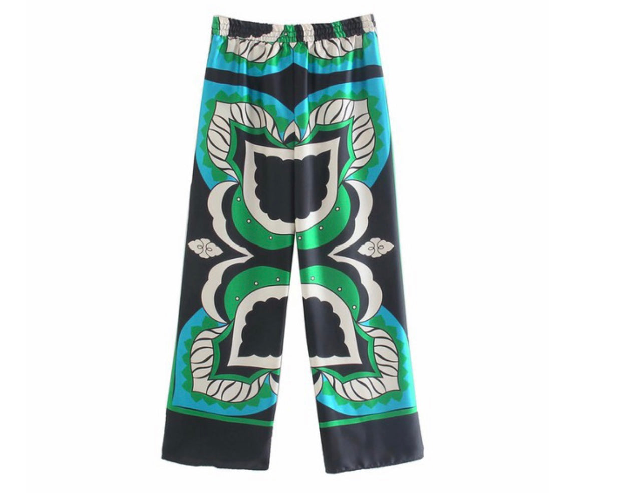 Bermuda Print Pants