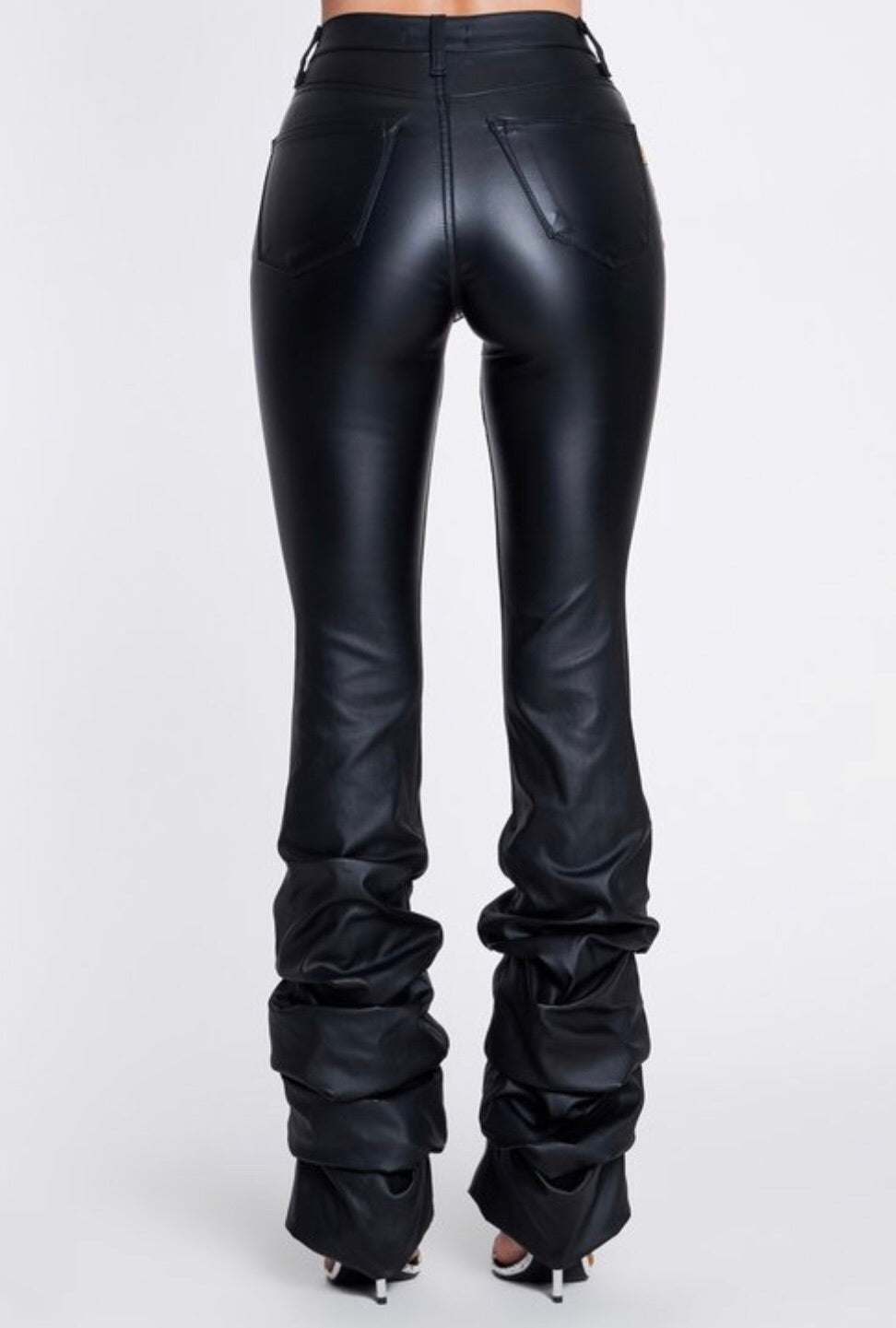 Show Off Vegan Leather Jeans