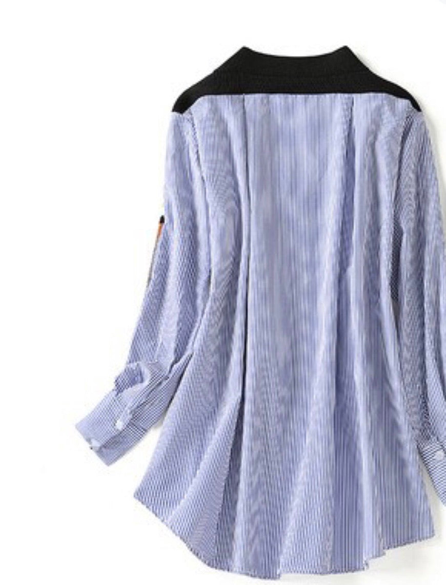 Multi Color Knit Sweater Top