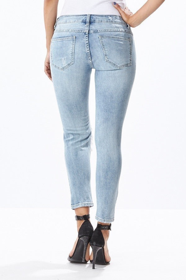 Bailey Distressed Denim - Bailey Sayge 