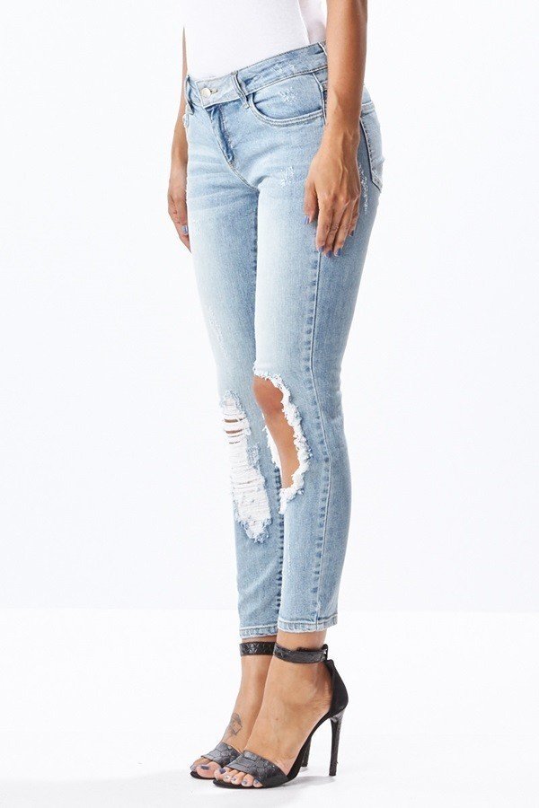 Bailey Distressed Denim - Bailey Sayge 
