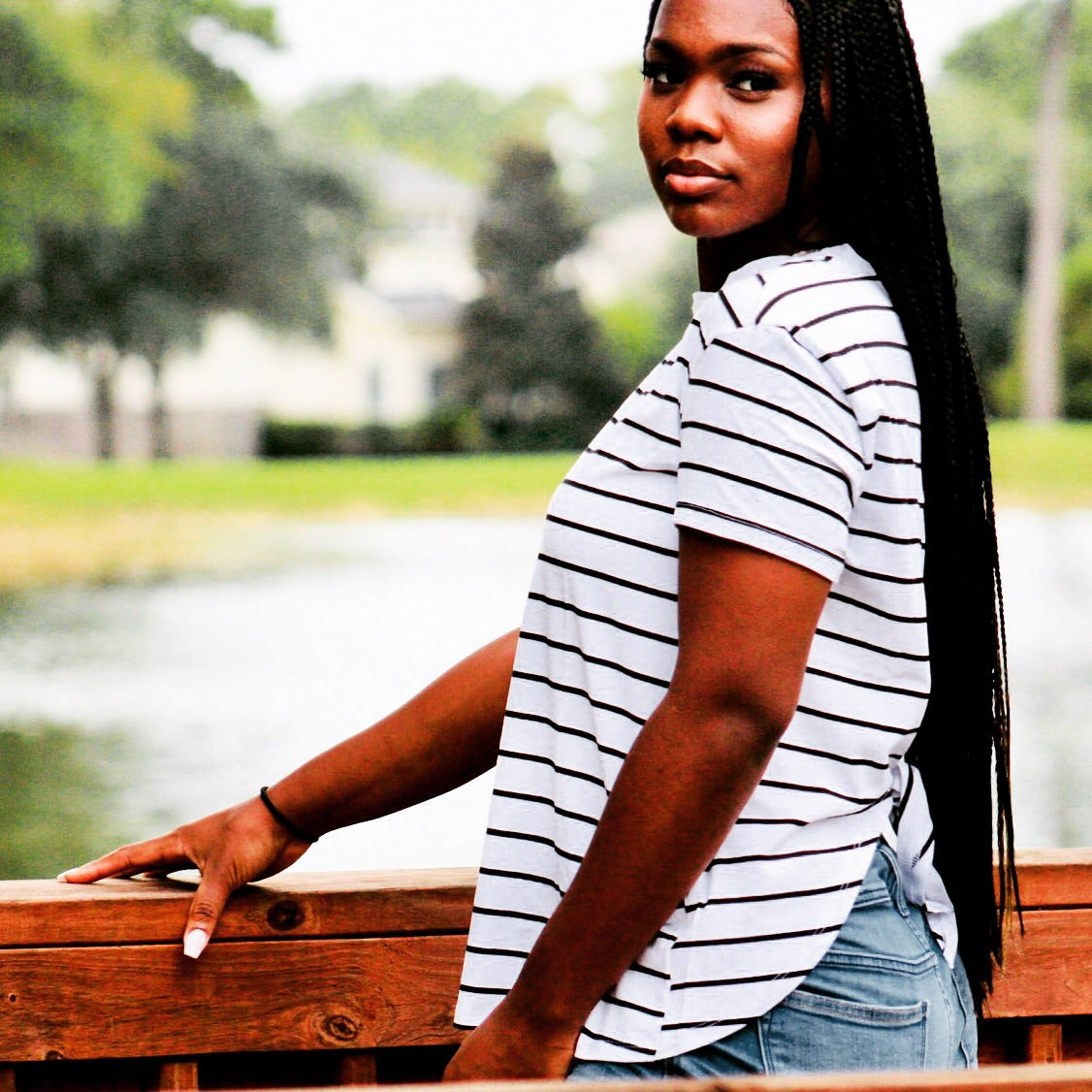 Mason Stripe T-Shirt - Bailey Sayge 