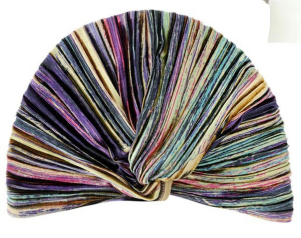Metallic Multi Colored Turban