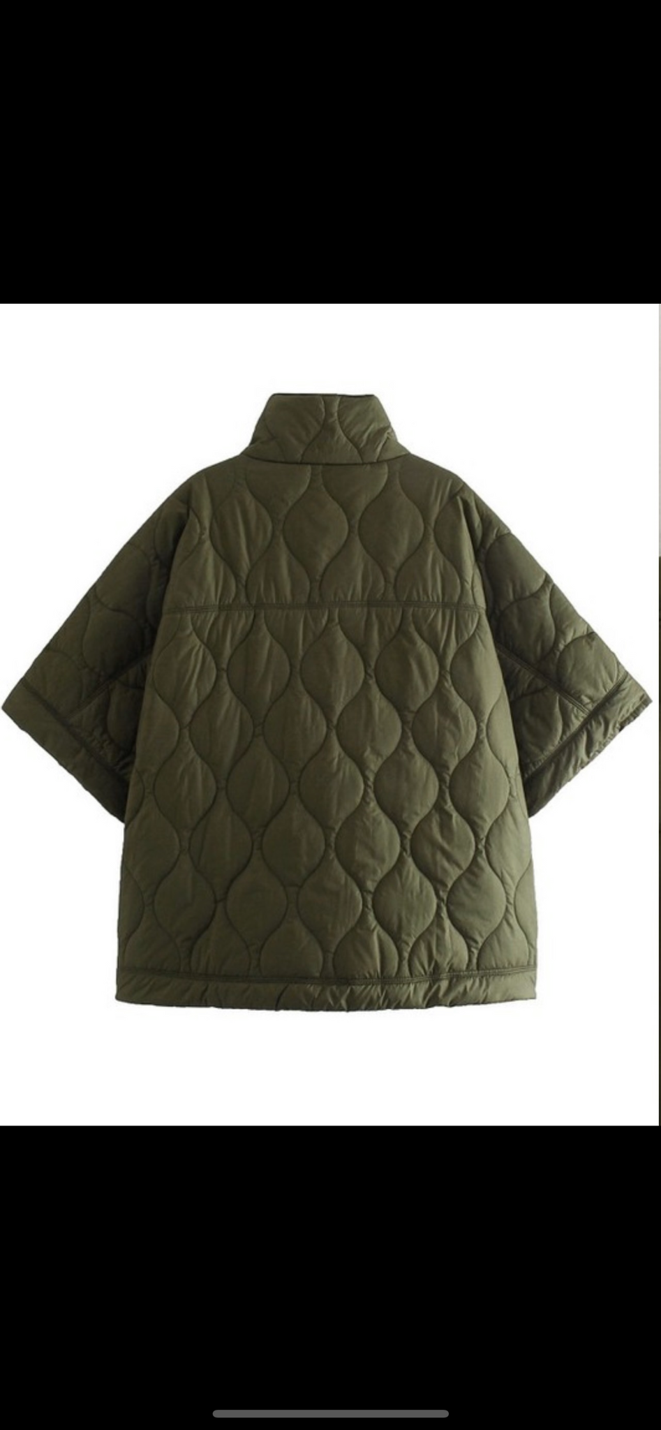 CAPE JACKET (Quilted)