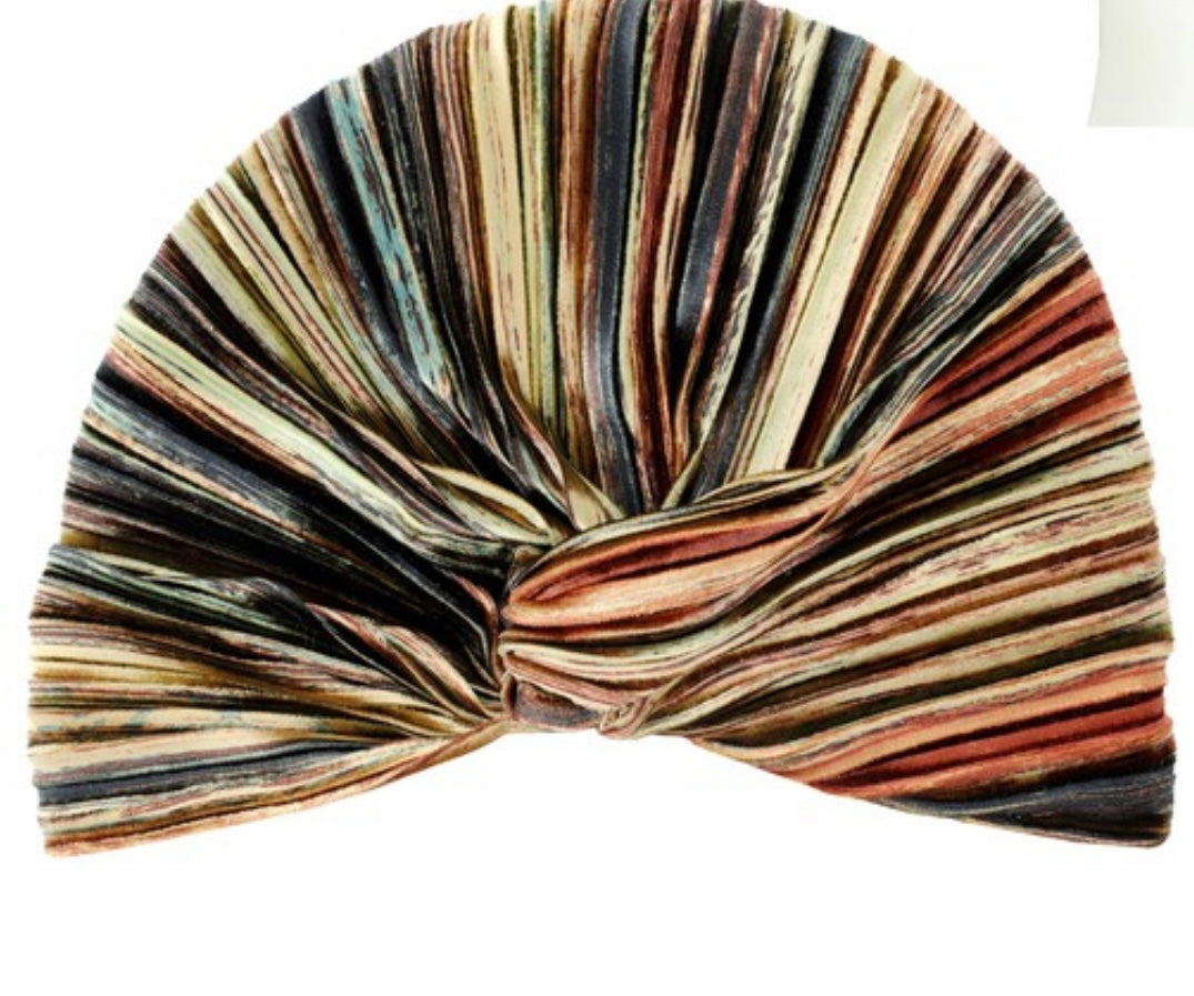 Metallic Multi Colored Turban