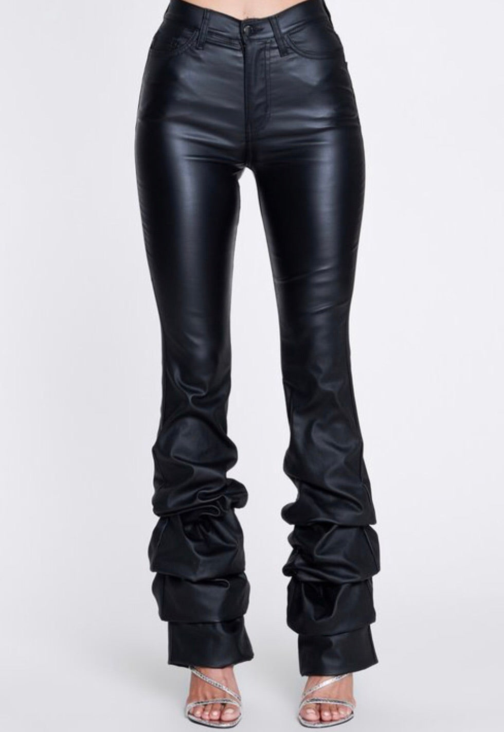 Show Off Vegan Leather Jeans