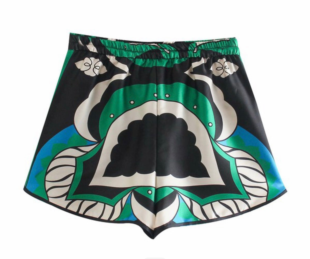 Bermuda Print Shorts