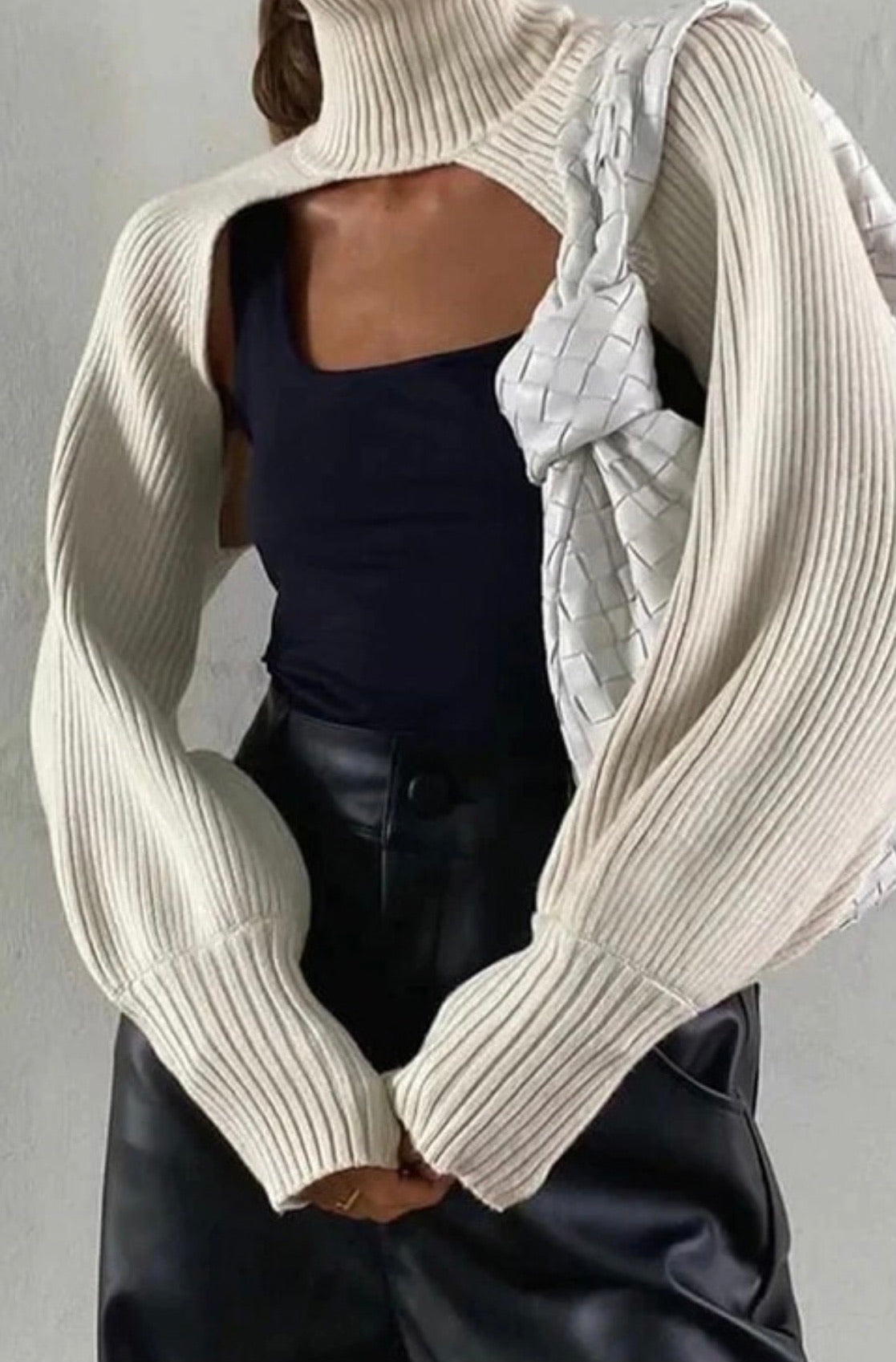 TurtleNeck Bolero Shrug