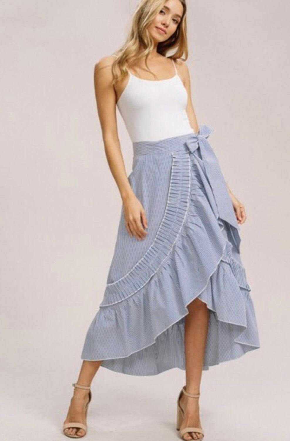 Sayge Ruffle/Wrap Skirt - Bailey Sayge 