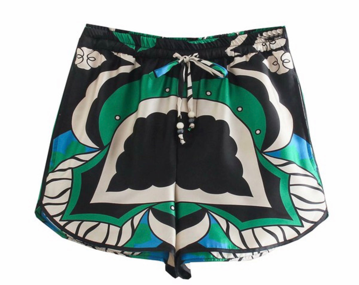 Bermuda Print Shorts